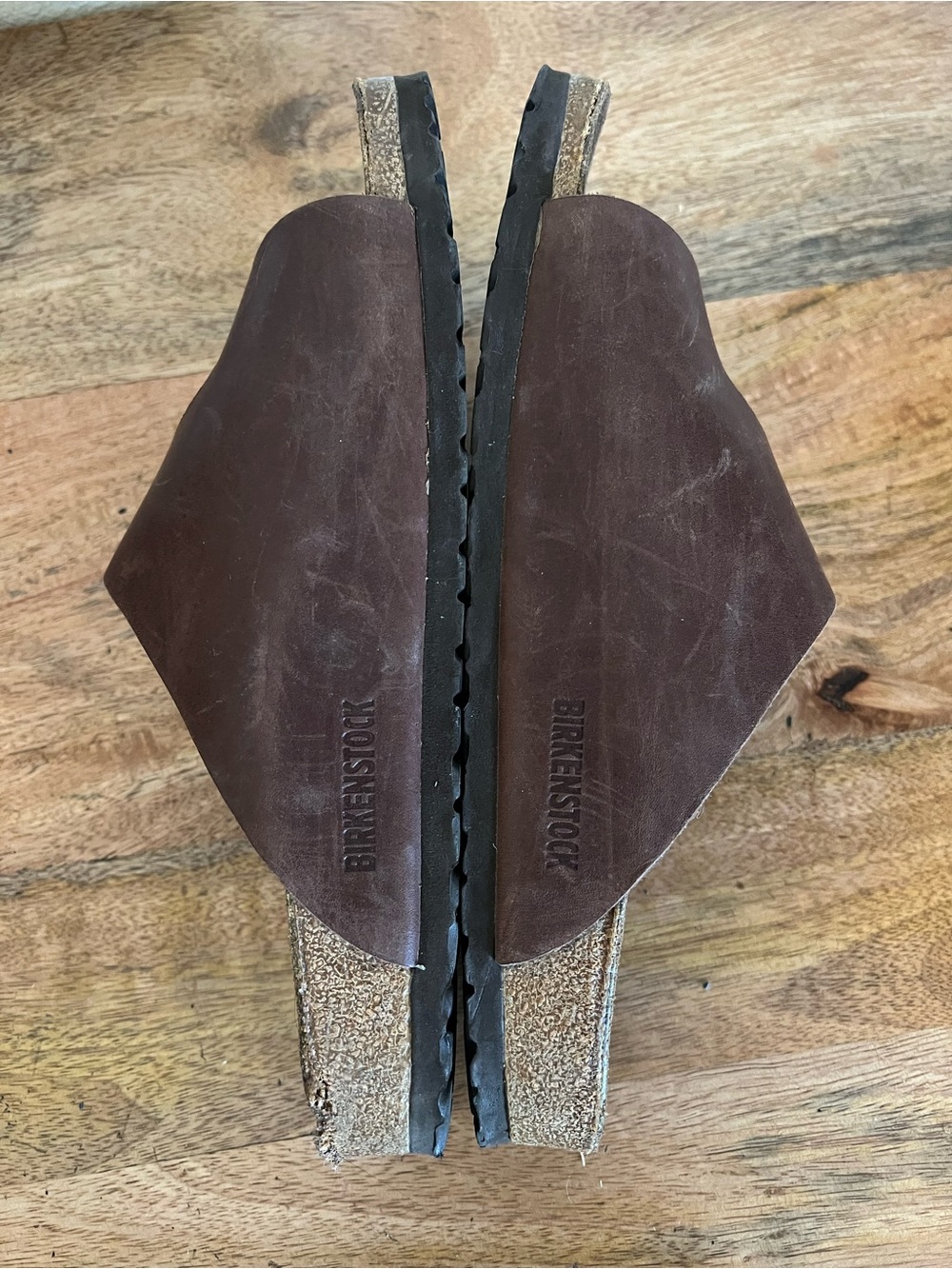 Birkenstock Unisex Zurich Oiled Leather Habana Sandals Size 42 L11-11.5 M 9-9.5 - Picture 9 of 14